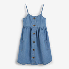 Load image into Gallery viewer, STRAPPY DENIM MIDI - Allsport