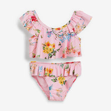 Load image into Gallery viewer, Pink Floral Bikini (3-12yrs) - Allsport