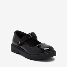 Load image into Gallery viewer, Black Patent Light Up Mary Jane Shoes (Older Girls)