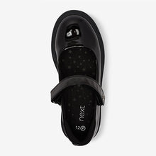 Load image into Gallery viewer, Black Patent Light Up Mary Jane Shoes (Older Girls)