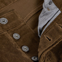 Load image into Gallery viewer, Sand Brown Slim Fit Jean Style Stretch Cord Trousers