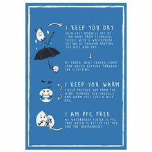 Load image into Gallery viewer, Navy Blue Waterproof Jacket (3mths-5yrs)