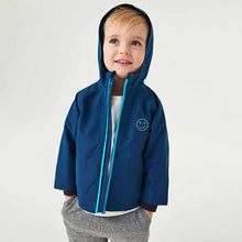 Load image into Gallery viewer, Navy Blue Waterproof Jacket (3mths-5yrs)