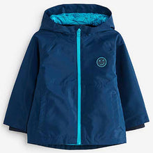 Load image into Gallery viewer, Navy Blue Waterproof Jacket (3mths-5yrs)