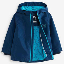 Load image into Gallery viewer, Navy Blue Waterproof Jacket (3mths-5yrs)