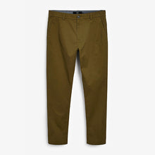 Load image into Gallery viewer, Dark Tan Slim Fit Stretch Chino Trousers - Allsport