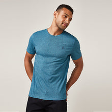 Load image into Gallery viewer, Fig Marl Mix Regular Fit Stag T-Shirts 3 Pack