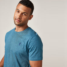 Load image into Gallery viewer, Fig Marl Mix Regular Fit Stag T-Shirts 3 Pack