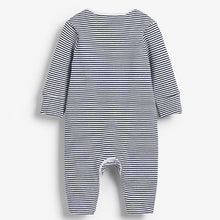 Load image into Gallery viewer, Red/Navy/White 4 Pack Footless Sleepsuits (0mths-18mths)
