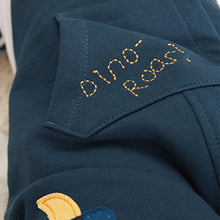 Load image into Gallery viewer, Denim Blue/Red Bright Baby 2 Piece Dungarees And Bodysuit Set (0mths-9mths)