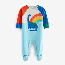 Load image into Gallery viewer, 2 Pack Baby Sleepsuits (0-18mths)