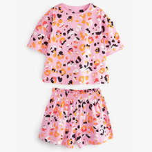Load image into Gallery viewer, Multi Animal Print Short Pyjamas 3 Pack (3-12yrs)