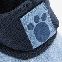 Load image into Gallery viewer, Navy Blue Baby 2 Pack Cotton Rich Booties (0-18mths)