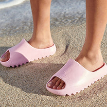 Load image into Gallery viewer, Pink Chunky Sliders (Older Girls)