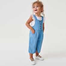 Load image into Gallery viewer, Denim Playsuit (3mths-7yrs)