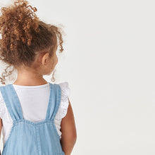 Load image into Gallery viewer, Denim Playsuit (3mths-7yrs)