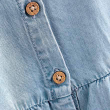 Load image into Gallery viewer, Denim Playsuit (3mths-7yrs)