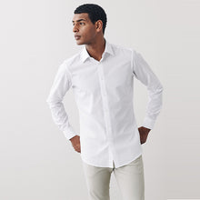 Load image into Gallery viewer, White/Blue 2 Pack Long Sleeve Shirts