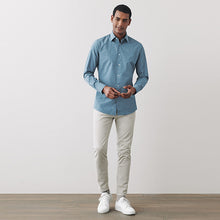 Load image into Gallery viewer, White/Blue 2 Pack Long Sleeve Shirts