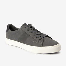 Load image into Gallery viewer, Grey Perforated Side Trainers