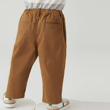 Load image into Gallery viewer, Ginger Pleat Front Chino Trousers (3mths-5yrs)