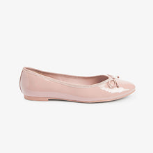 Load image into Gallery viewer, Nude Patent Forever Comfort® Ballerina Shoes
