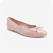 Load image into Gallery viewer, Nude Patent Forever Comfort® Ballerina Shoes