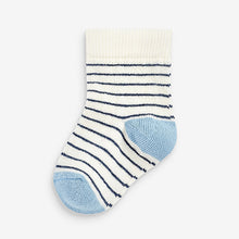Load image into Gallery viewer, Blue Lion 5 Pack Baby Socks (0mths-2yrs)