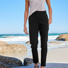 Load image into Gallery viewer, Black Chino Trousers