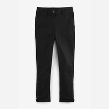 Load image into Gallery viewer, Black Chino Trousers
