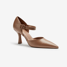 Load image into Gallery viewer, Camel Forever Comfort® Point Toe Mary Jane Court Shoes