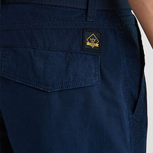 Load image into Gallery viewer, Navy Belted Cargo Shorts