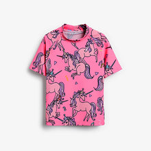 Load image into Gallery viewer, Floral Pink 2 Piece Sunsafe Swim Set (3-12yrs)