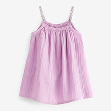 Load image into Gallery viewer, Lilac Purple Animal Print Sundress (3mths-6yrs)