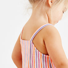 Load image into Gallery viewer, Pink Stripe Cotton Sundress (3mths-6yrs)