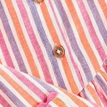 Load image into Gallery viewer, Pink Stripe Cotton Sundress (3mths-6yrs)