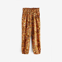 Load image into Gallery viewer, Rust Orange Printed Viscose Trousers (3-12yrs)