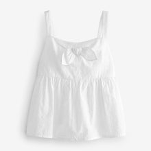 Load image into Gallery viewer, White Tie Front Blouse (5-12yrs)