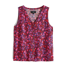 Load image into Gallery viewer, Pink Animal Print Linen Blend Sleeveless Top