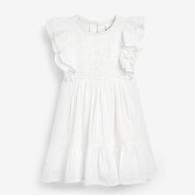 Load image into Gallery viewer, White Cotton Sundress (3mths-6yrs)