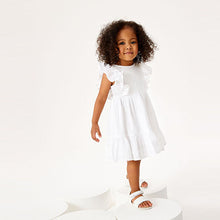 Load image into Gallery viewer, White Cotton Sundress (3mths-6yrs)