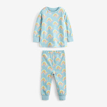 Load image into Gallery viewer, Pink / Blue Unicorn Next Pyjamas 3 Pack (9mths-8yrs)