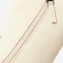 Load image into Gallery viewer, Bone White Mid Height Chunky Boots (Older Girls)