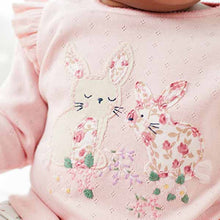 Load image into Gallery viewer, Pink Pale Baby Three Piece T-Shirt, Legging and Headband Set