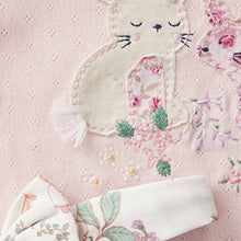 Load image into Gallery viewer, Pink Pale Baby Three Piece T-Shirt, Legging and Headband Set