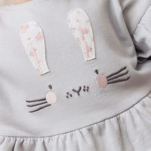 Load image into Gallery viewer, Powder Blue 3 Piece Baby Sweater, Leggings And Headband Set (0mth-2yrs)