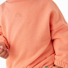 Load image into Gallery viewer, Orange Sweatshirt Soft Touch Jersey (3mths-5yrs)
