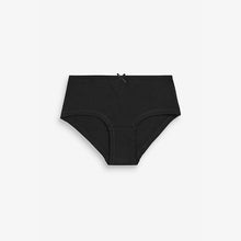 Load image into Gallery viewer, Black 10 Pack Hipster Briefs (2-12yrs)