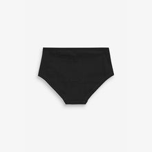 Load image into Gallery viewer, Black 10 Pack Hipster Briefs (2-12yrs)