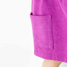 Load image into Gallery viewer, Purple Sweat Dress (3mths-6yrs)